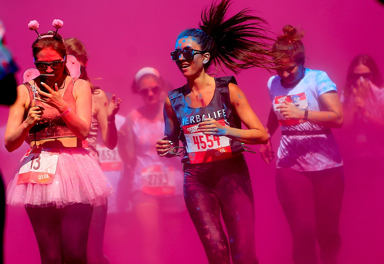 Color run, utrka koju završite prekriveni obojenim prahom