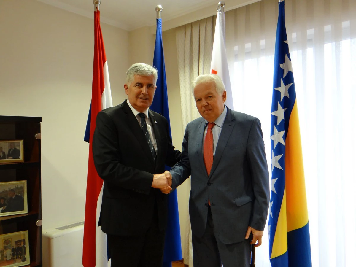 Čović s ruskim veleposlanikom