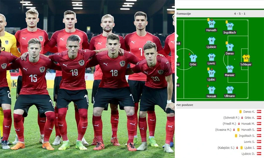 U reprezentaciji Austrije 11 nogometaša porijeklom s Balkana