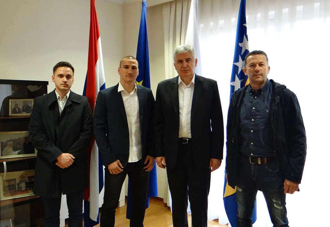 Čović ugostio Markića pred nadolazeću borbu