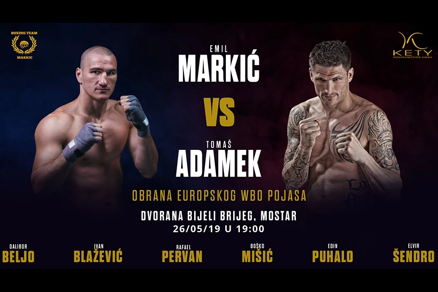 Emil Markić brani WBO naslov pred svojom publikom