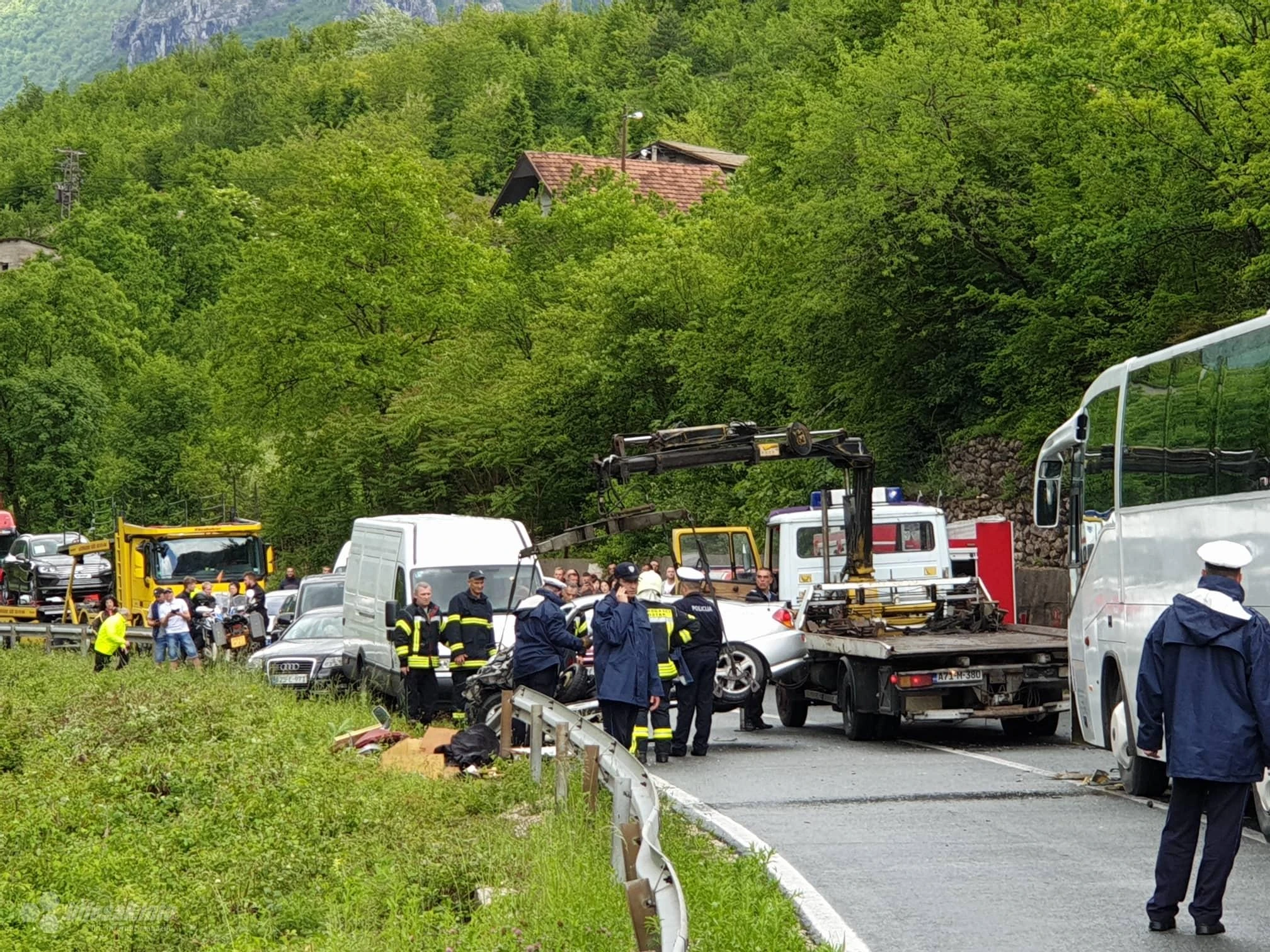 Normalizirano prometovanje nakon nesreće u Grabovici