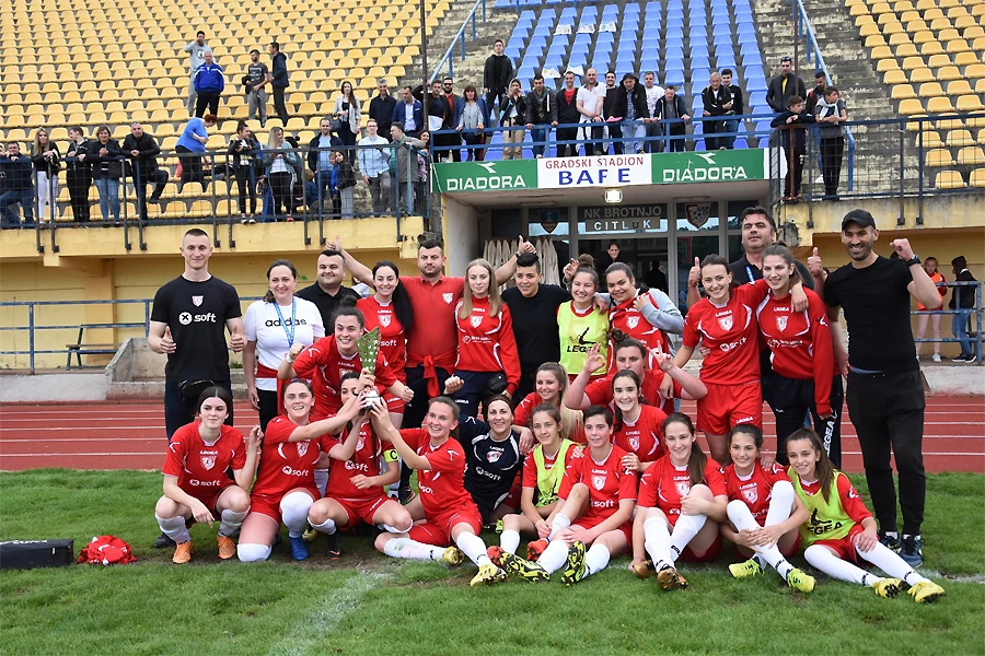 Nogometašice ŽNK Brotnjo izborile plasman u Prvu ligu