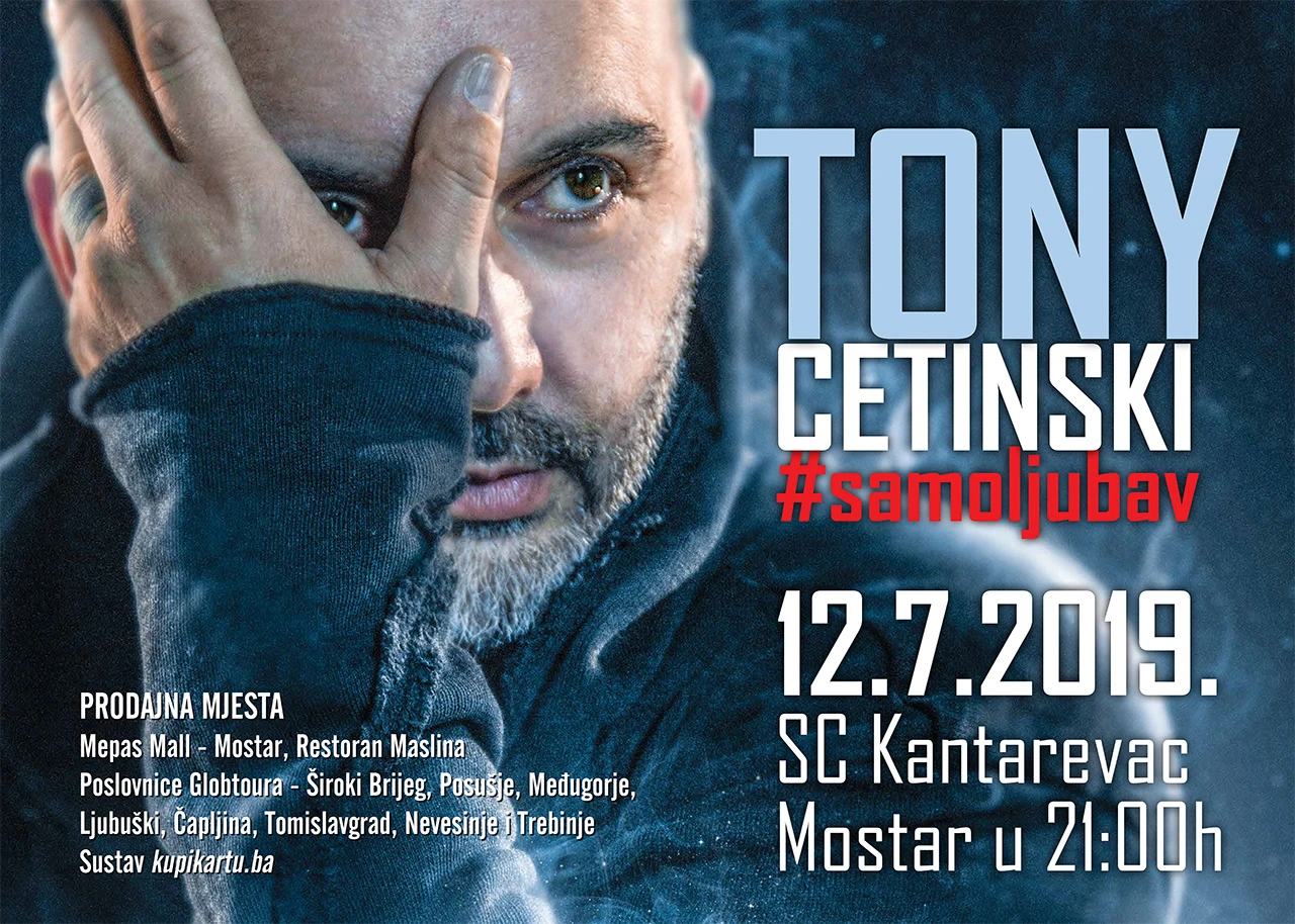 Koncert Tonya Cetinskog u Mostaru
