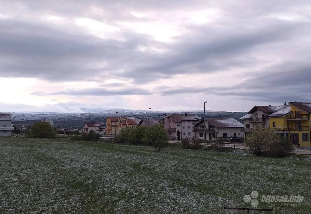 Oblaci, kiša i snijeg