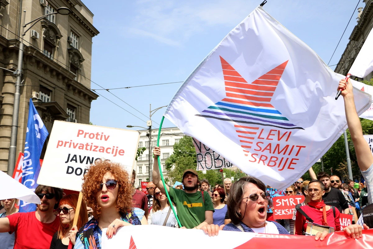 Sindikati prosvjedovali za veće plaće i ostanak