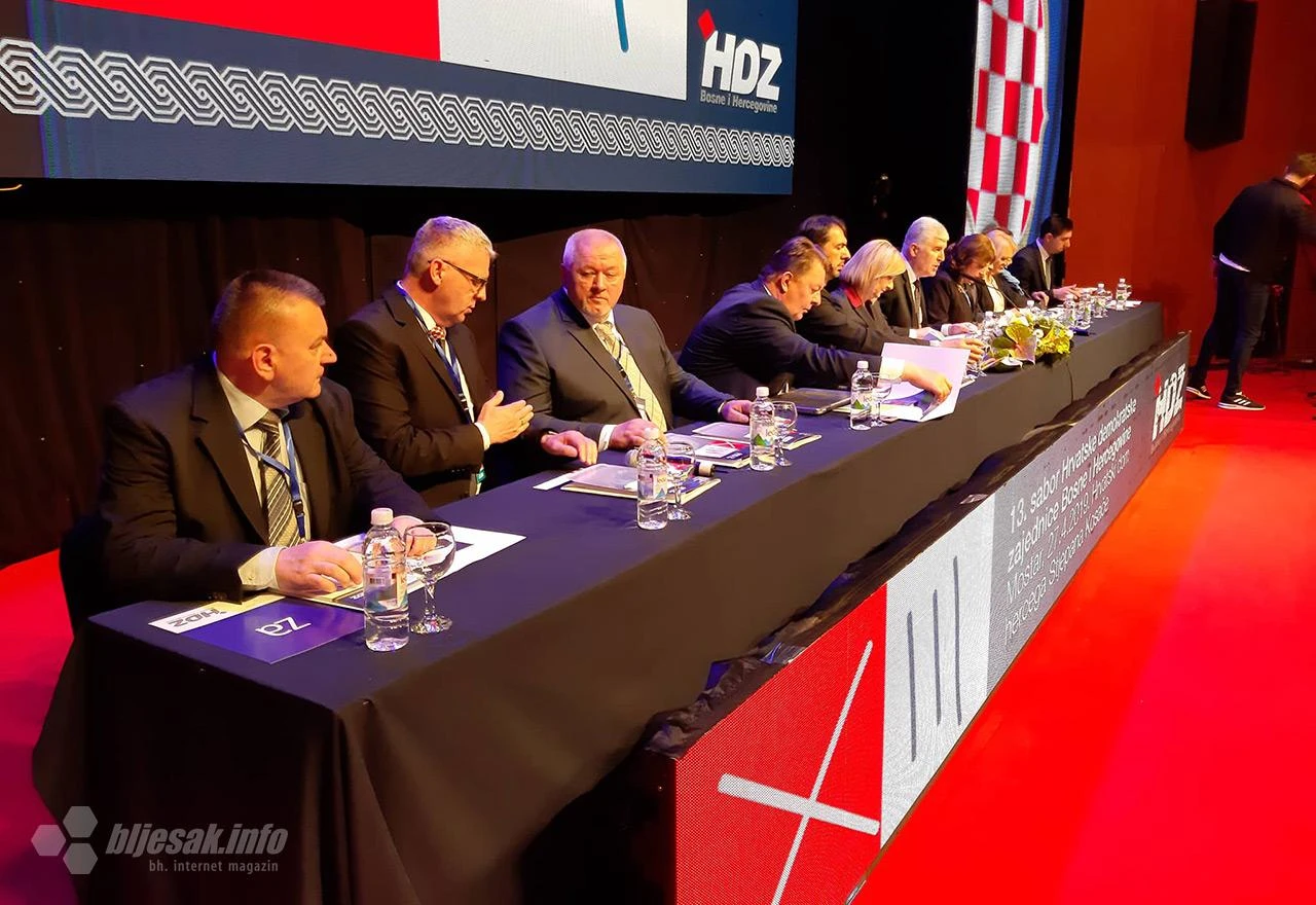 Osim predsjednika stranke izabrano je i ostalo vodstvo HDZ BiH