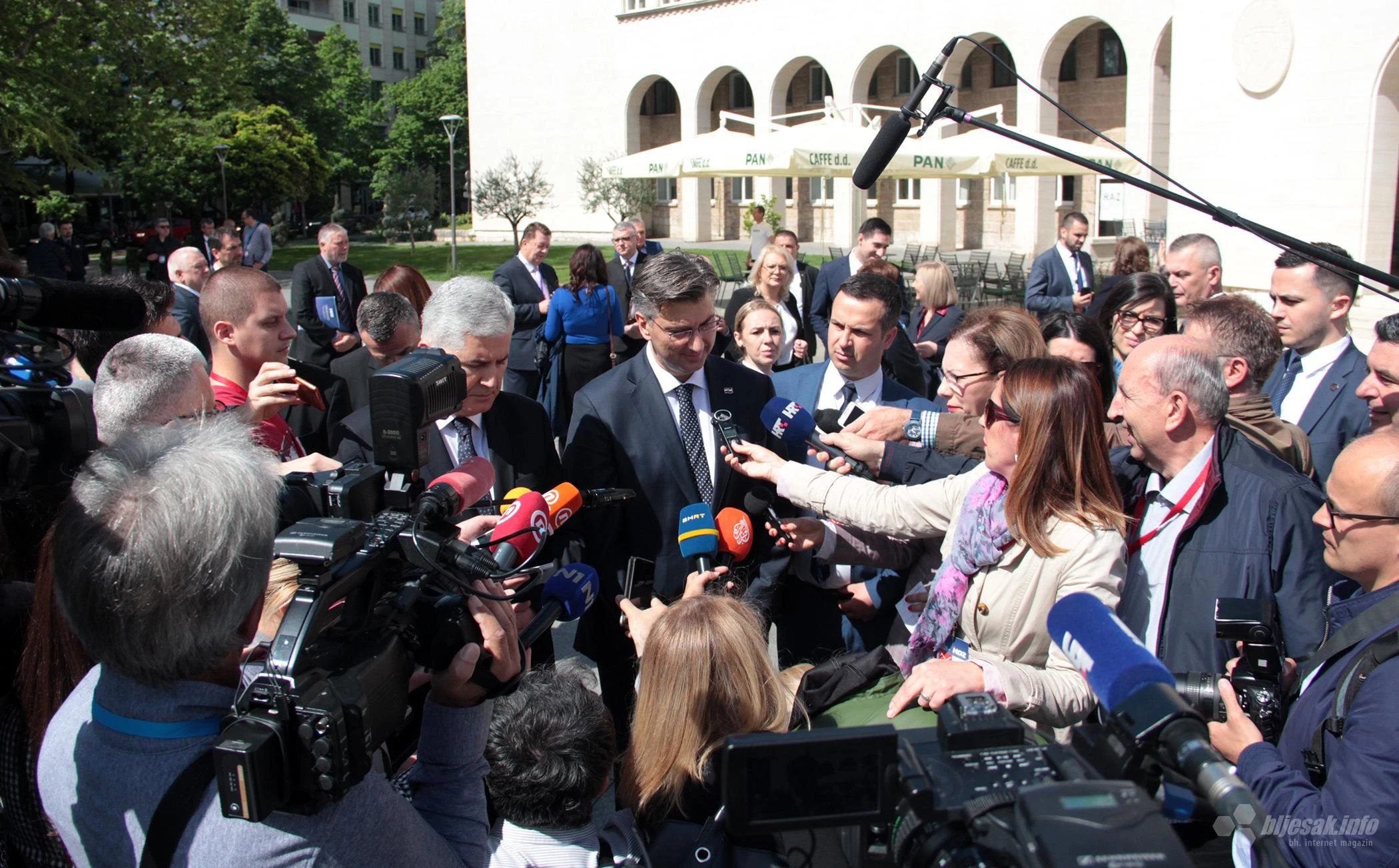Plenković i Čović: Europska perspektiva BiH nema alternativu