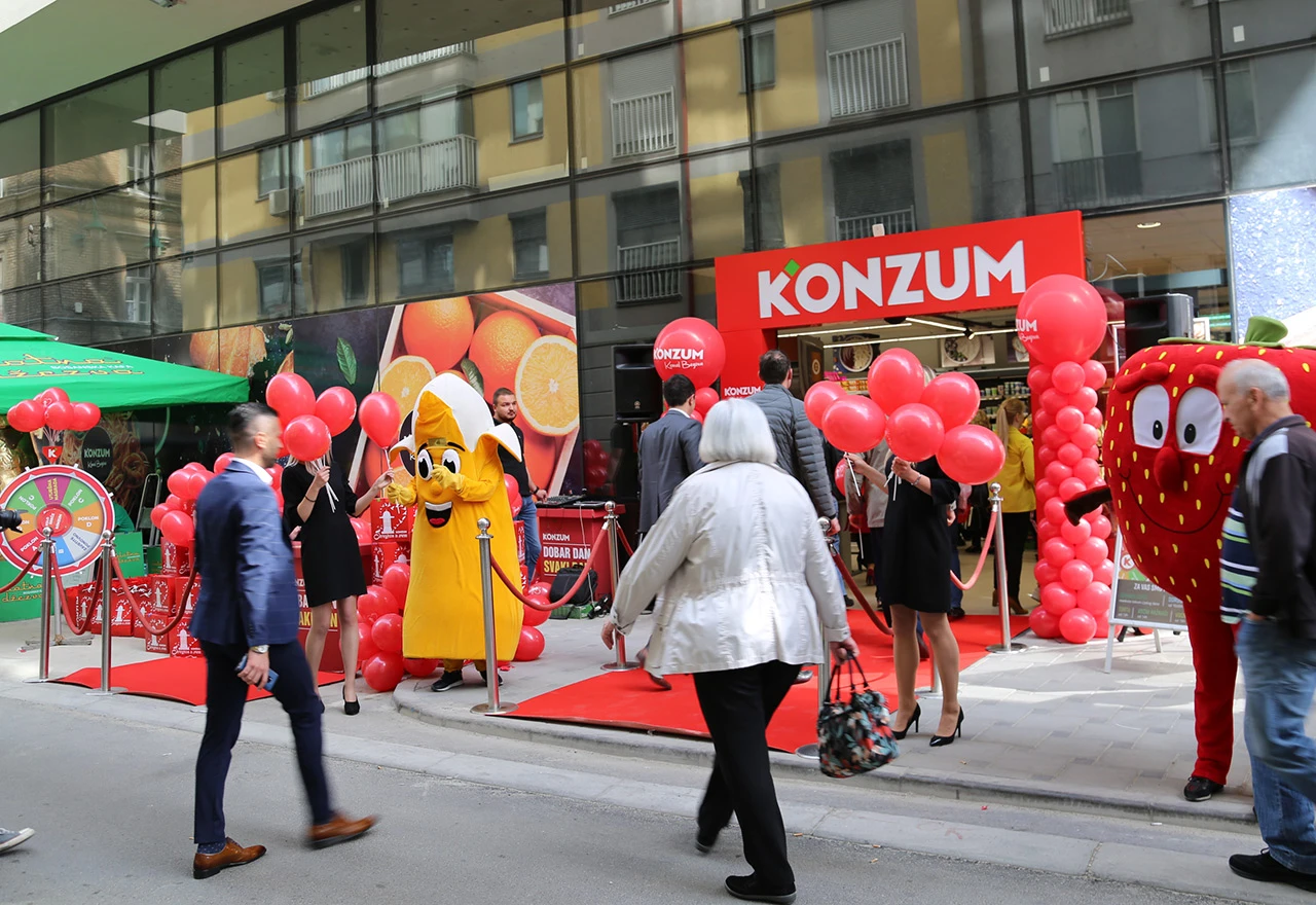 Konzum otvorio novu prodavaonicu u središtu Sarajeva