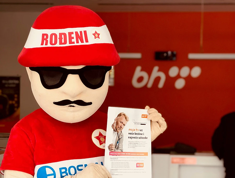 BH Telecom i UG Mostarski Rođeni zajedno predstavili SUPER AKCIJSKU MOJA TV ponudu