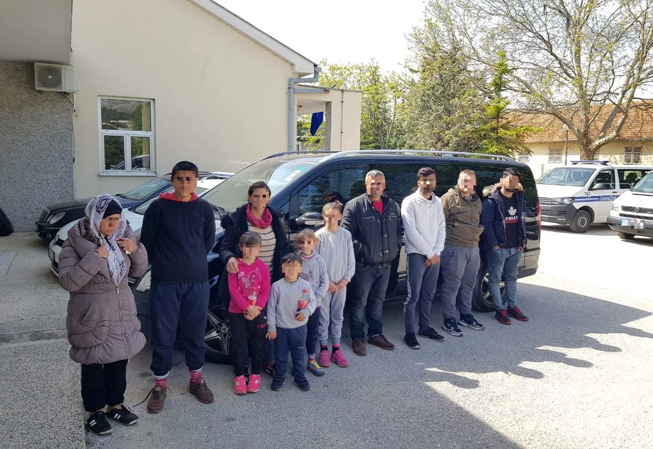 Kod Bileće otkriveno 11 migranata, među njima petero djece