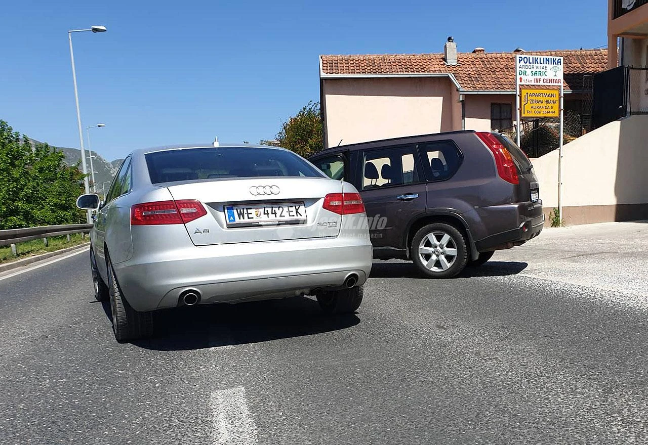 Mostar: Sudar Nissana i Audija