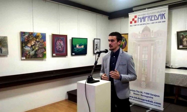 Izloženo više od 40 dijela u galeriji crkve Svetog Ante 