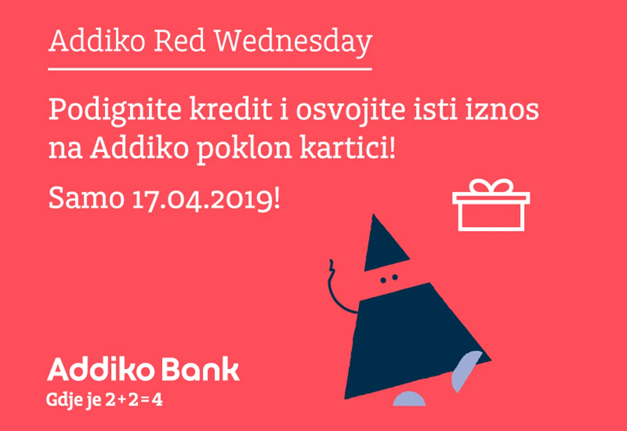 50.000 razloga da ugovorite kredit u Addiko banci 