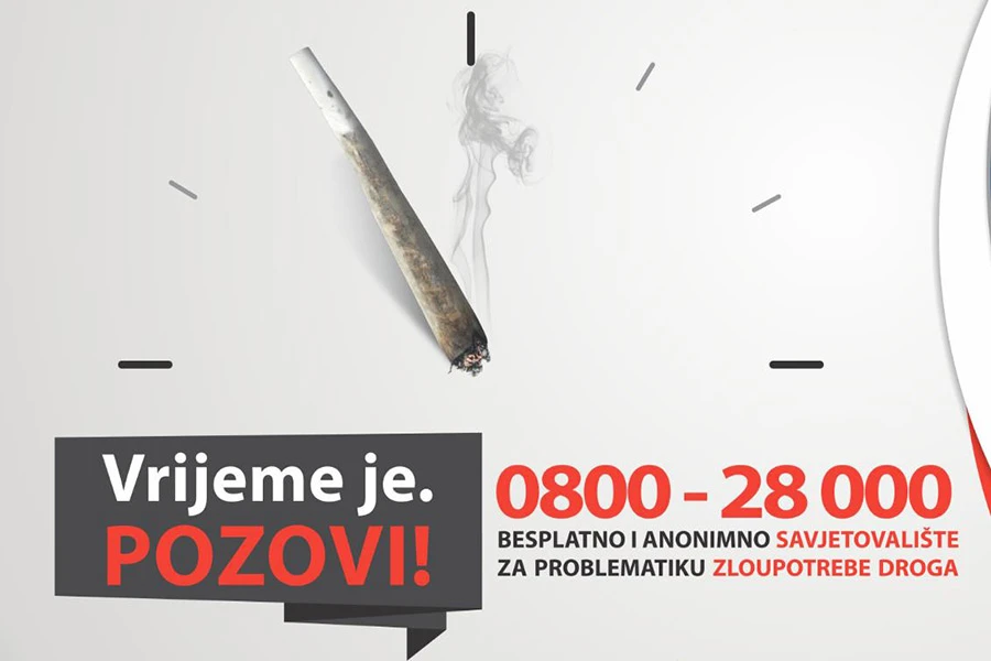Besplatno pozovi savjetovalište za problem ovisnosti o drogama