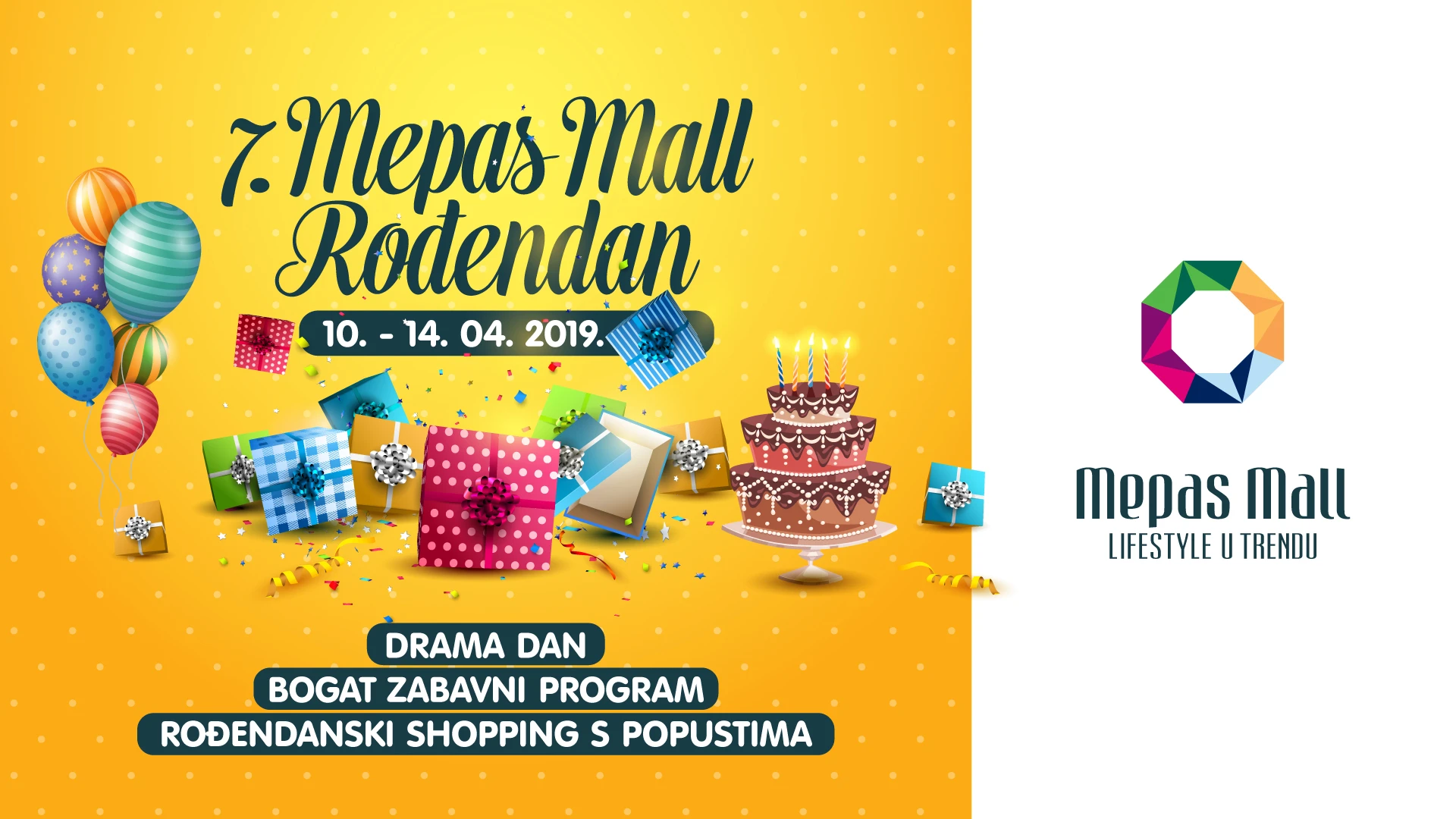 Rođendanski popusti u Mepas Mallu!