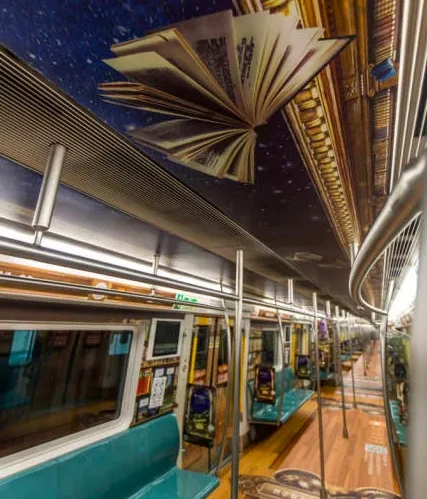 Peking: Vlakovi u metrou pretvoreni u biblioteke