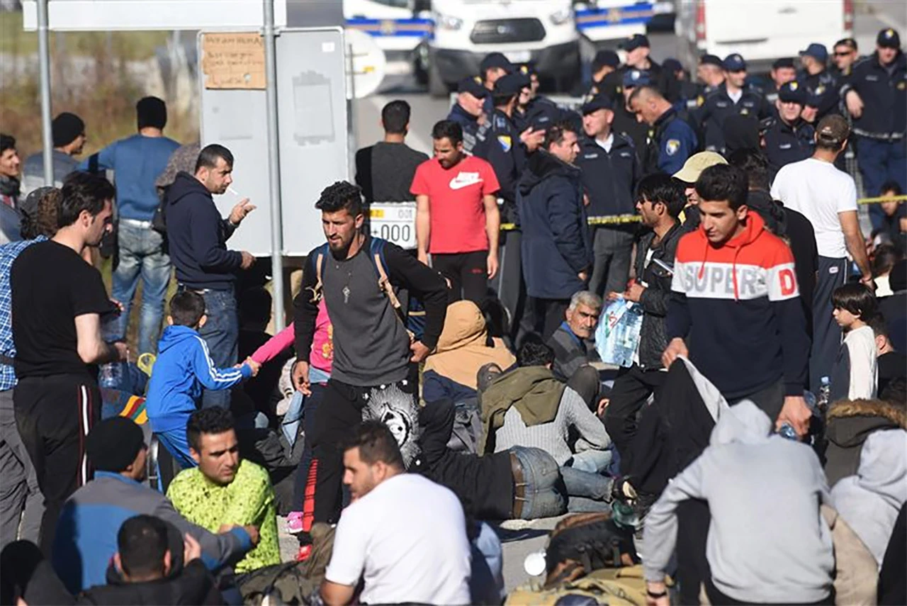 U Sloveniji priveden velik broj migranata