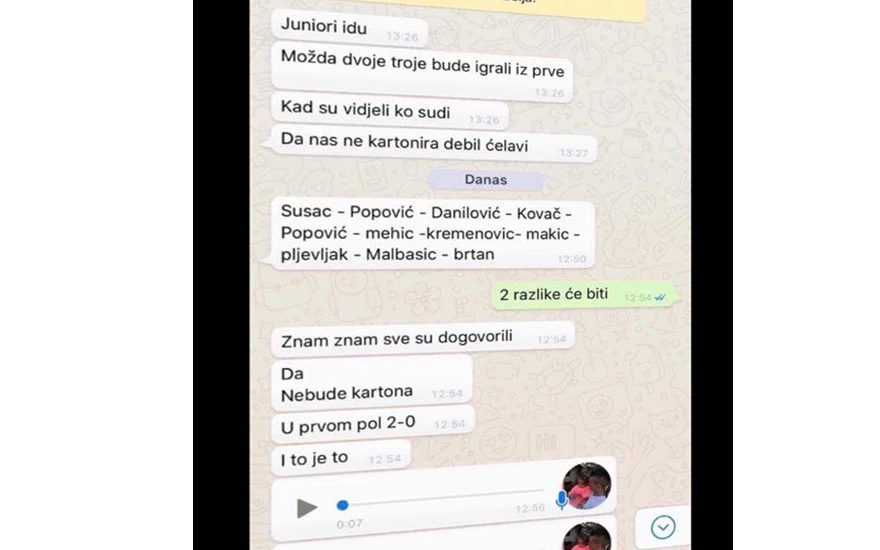Ovako se postaje prvak: Rođeni objavili prepisku namještaljke?!