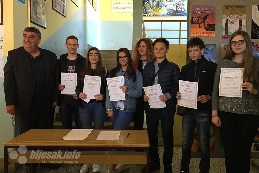 Mostarske učenice najbolje matematičarke u HNŽ-u