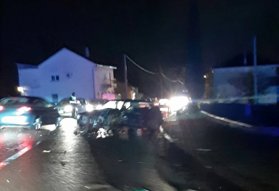 Sudar teretnog vozila i golfa sjeverno od Mostara