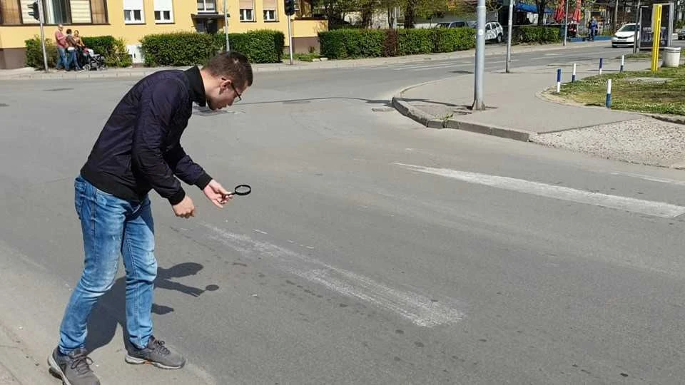 Opsežna potraga: Lupom traži pješačke prijelaze