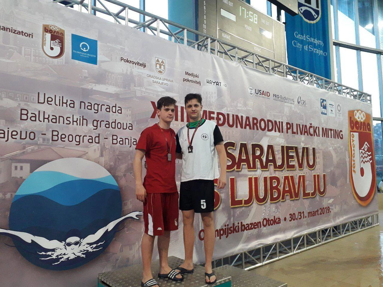 34 medalje za plivače ''Orke'' u Sarajevu