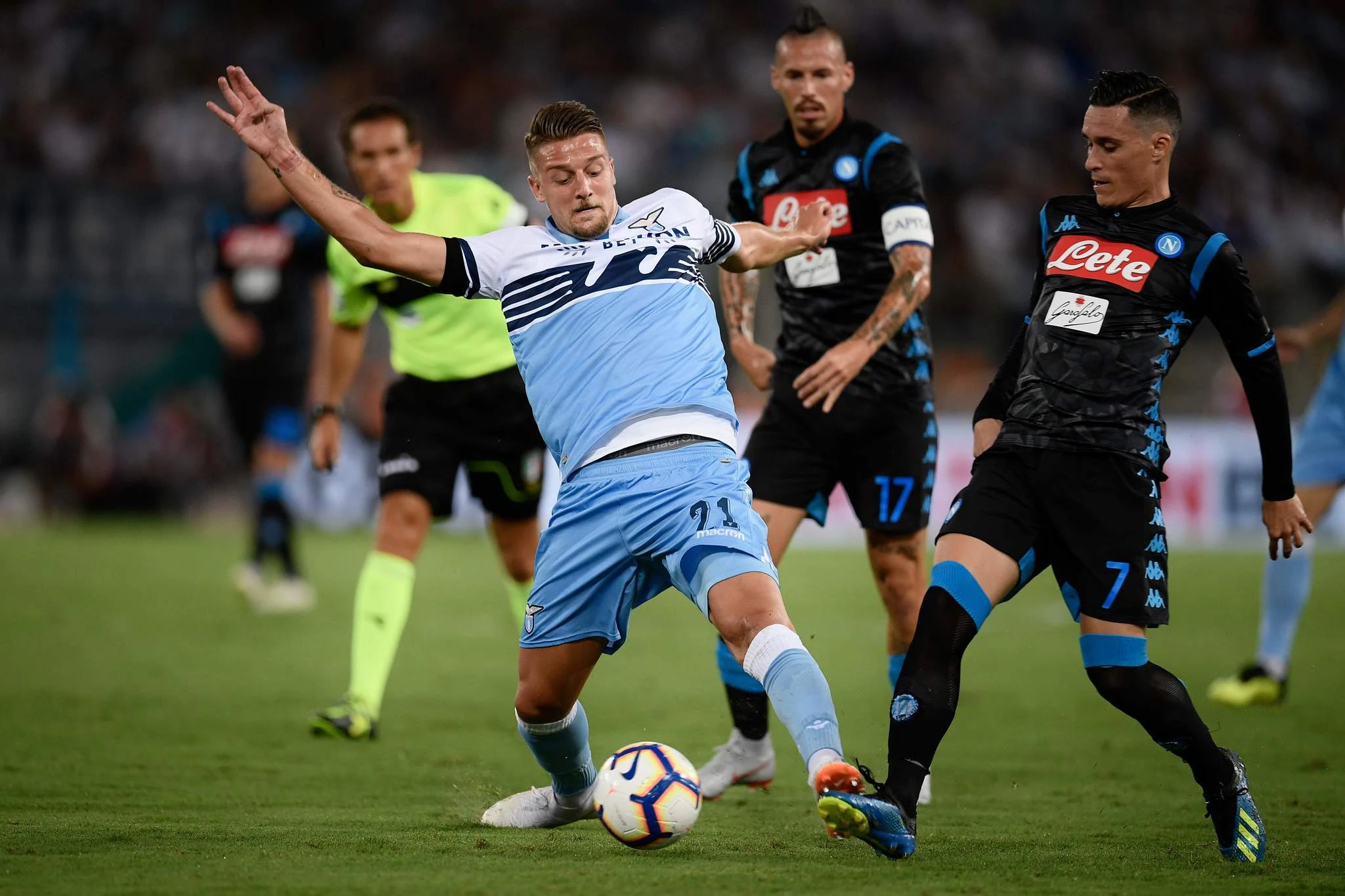 Lazio slavio na San Siru