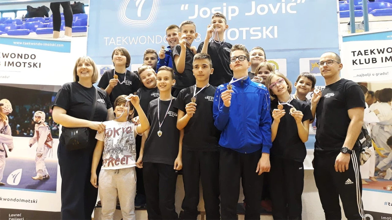Mostarski taekwondo klub Cro Star se izborio za 14 medalja