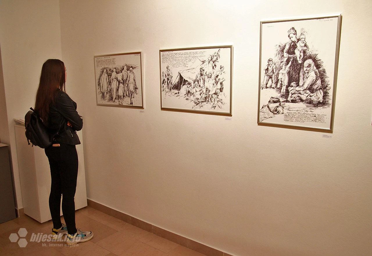 Izložba radova Ivana Branka Imrovića u Širokom Brijegu