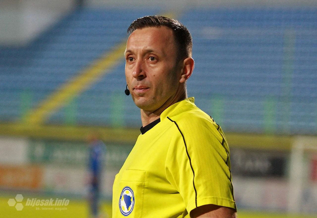 Elvis Mujić sudi derbi Zrinjskog i Sarajeva