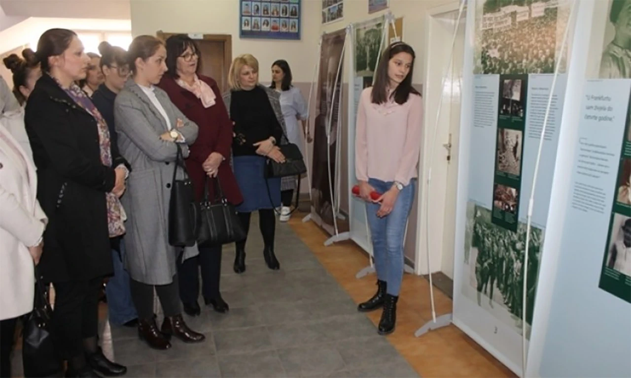 Putujuća izložba 'Anne Frank' otvorena u Stocu