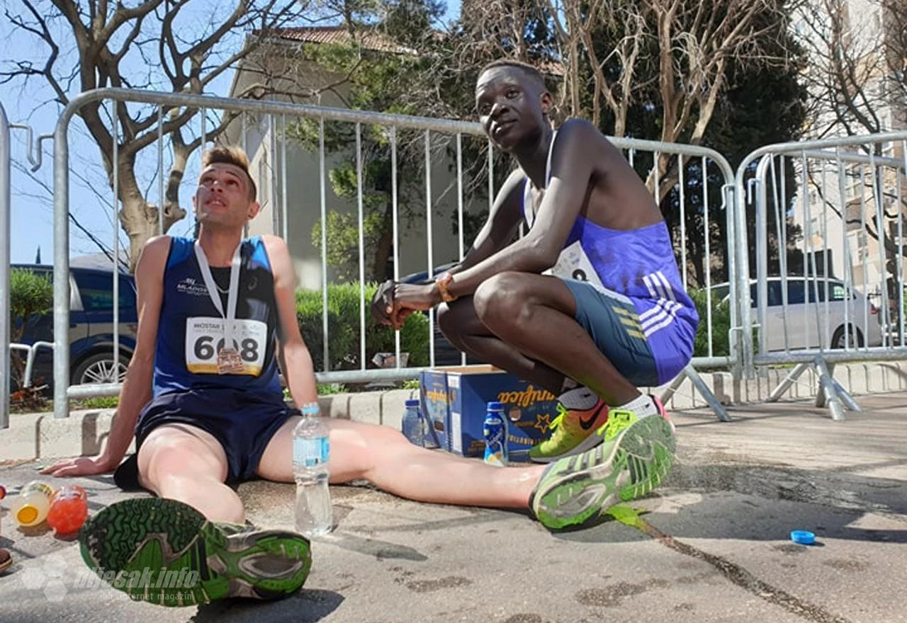 Kenijac Samuel Naibei Kiplimo pobjednik 3. Mostarskog polumaratona