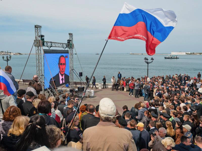 Putin u posjeti Krimu na petu godišnjicu aneksije