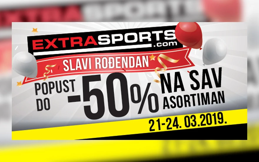 Extra Sports slavi rođendan