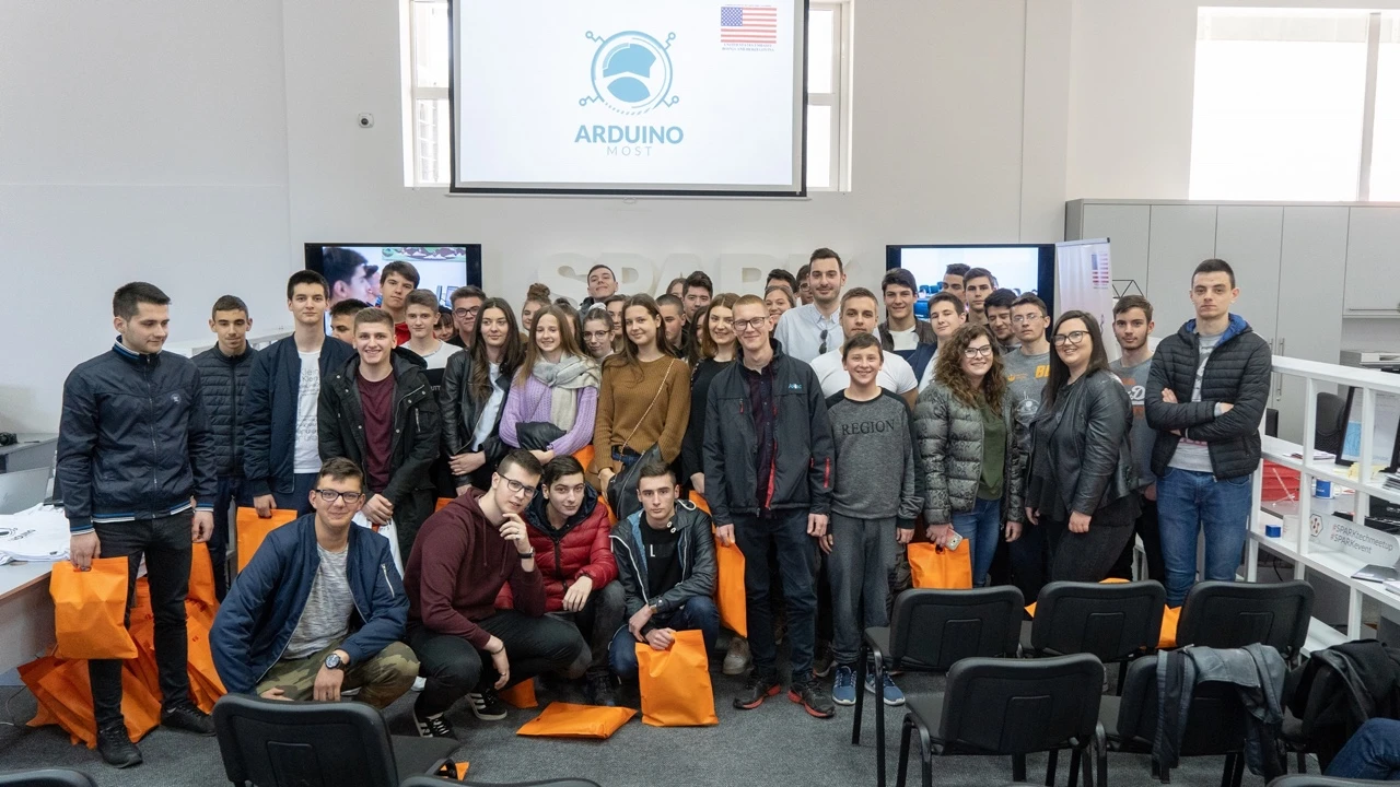 SPARK škola uspješno okončala prvu fazu projekta Arduino most
