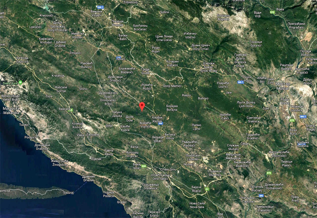 Potres s epicentrom kod Gruda