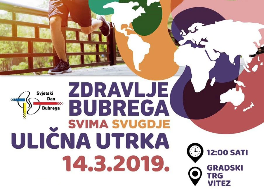 U Vitezu ulična utrka za Svjetski dan bubrega