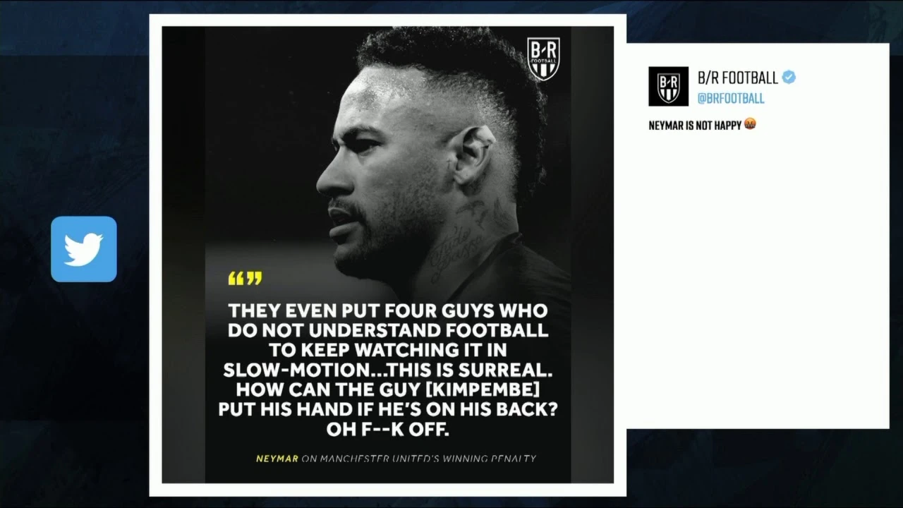 Neymar nakon šokantnog penala. Je*ite se, Uefine neznalice