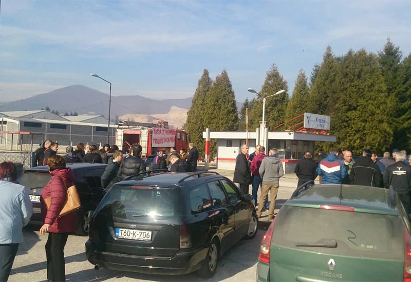 Radnici blokirali Vitezit: Koliko para, toliko eksploziva