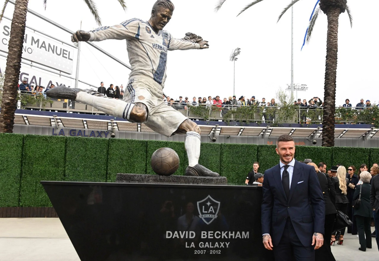 David Beckham dobio kip pred stadionom Los Angeles Galaxyja