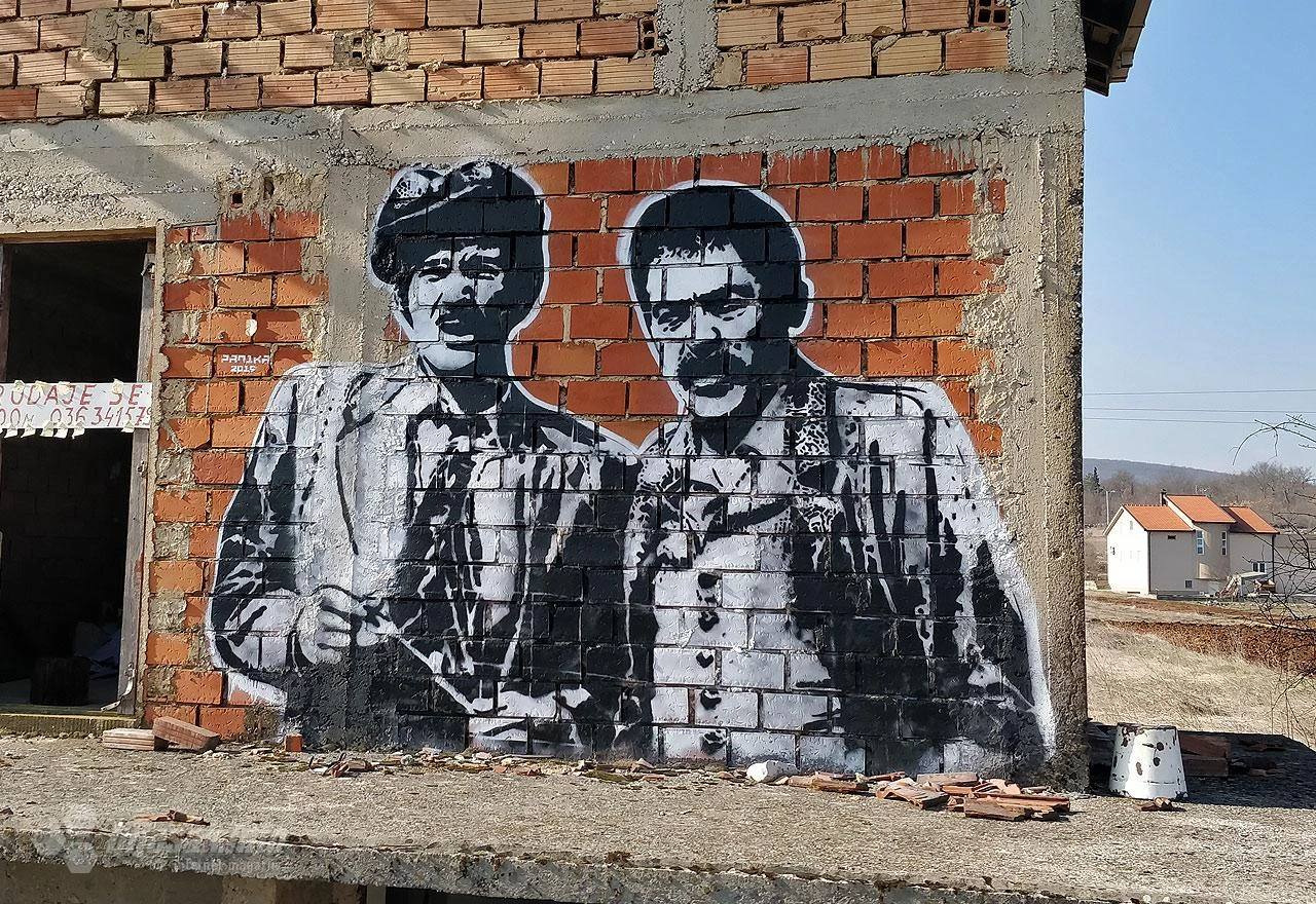 Široki Brijeg: Nakon Rođe, Mirkeca i Muve, grafit dobili legendarni Matan i Šunje