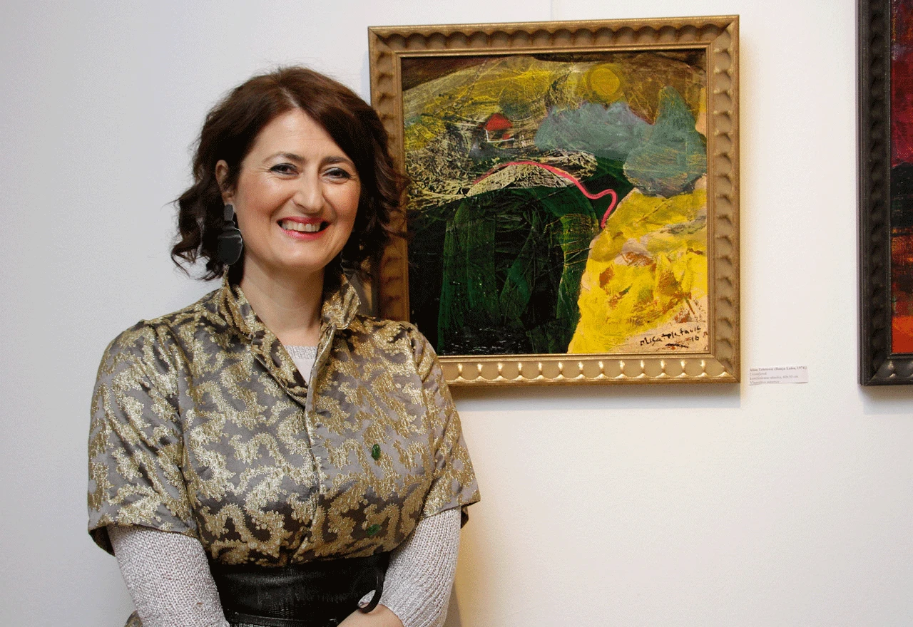 Otvorena izložba 'San jednoga neba' Alise Teletović