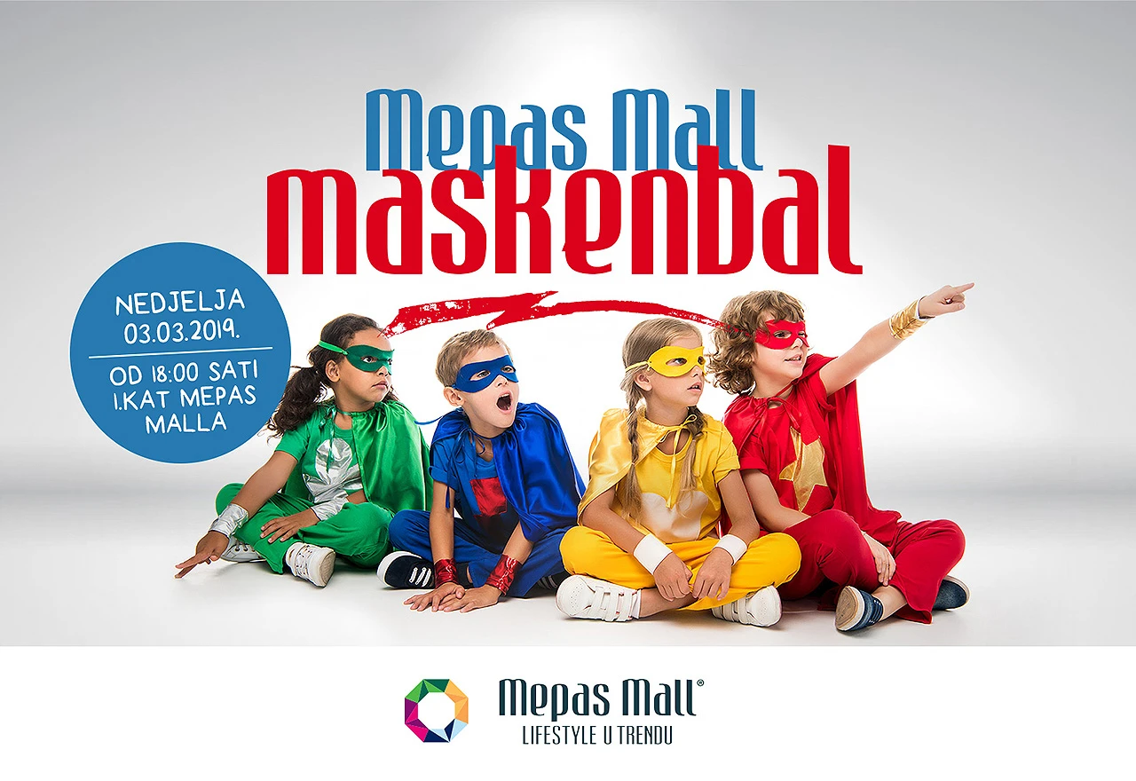 Sprema se novi val zabave - Mepas Mall Maskenbal