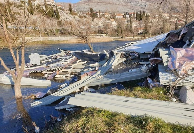 Stabilizira se situacija u Trebinju; šteta procijenjena na više milijuna KM