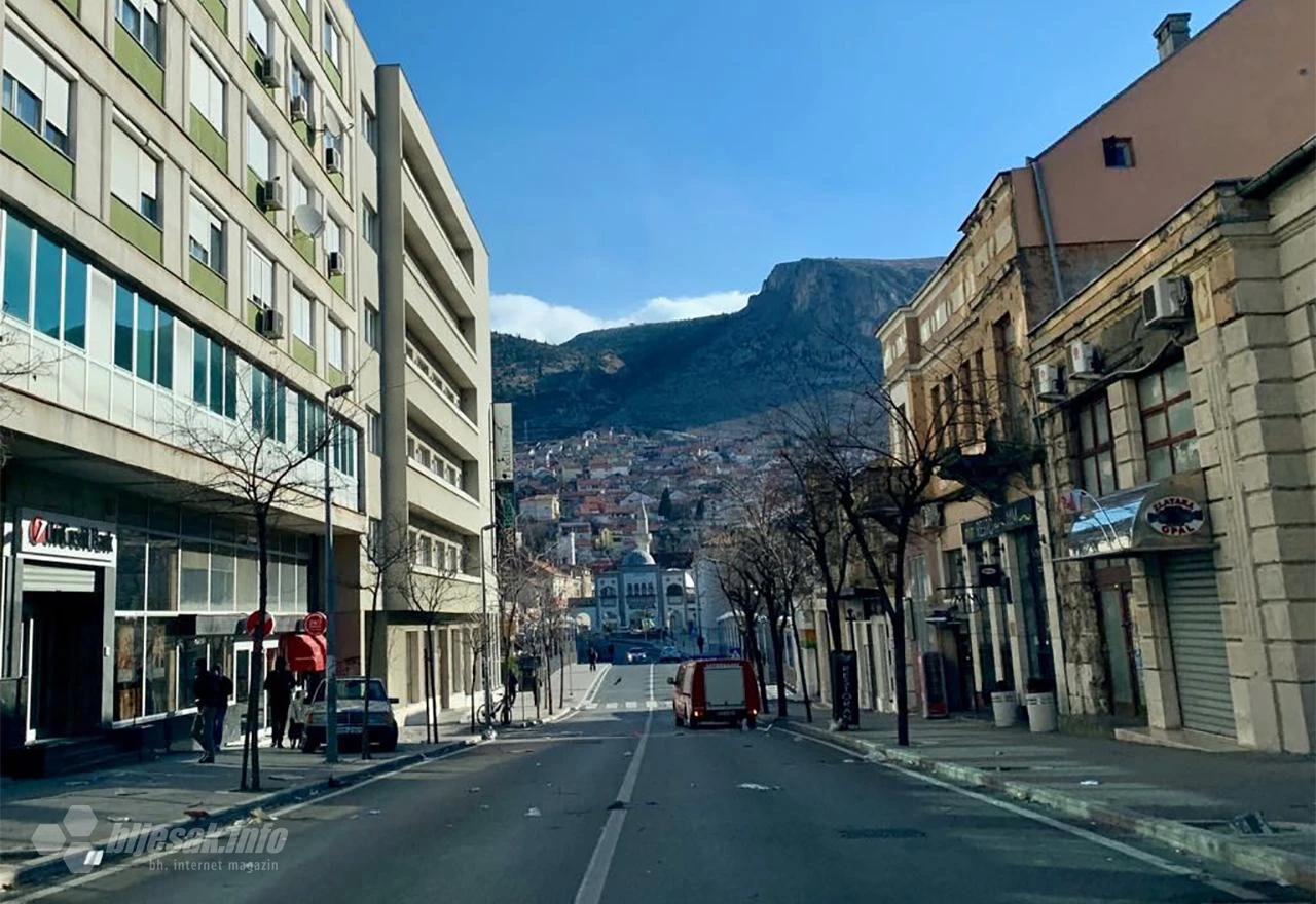 Oprez zbog jakih udara vjetra u Hercegovini i jugozapadnoj Bosni