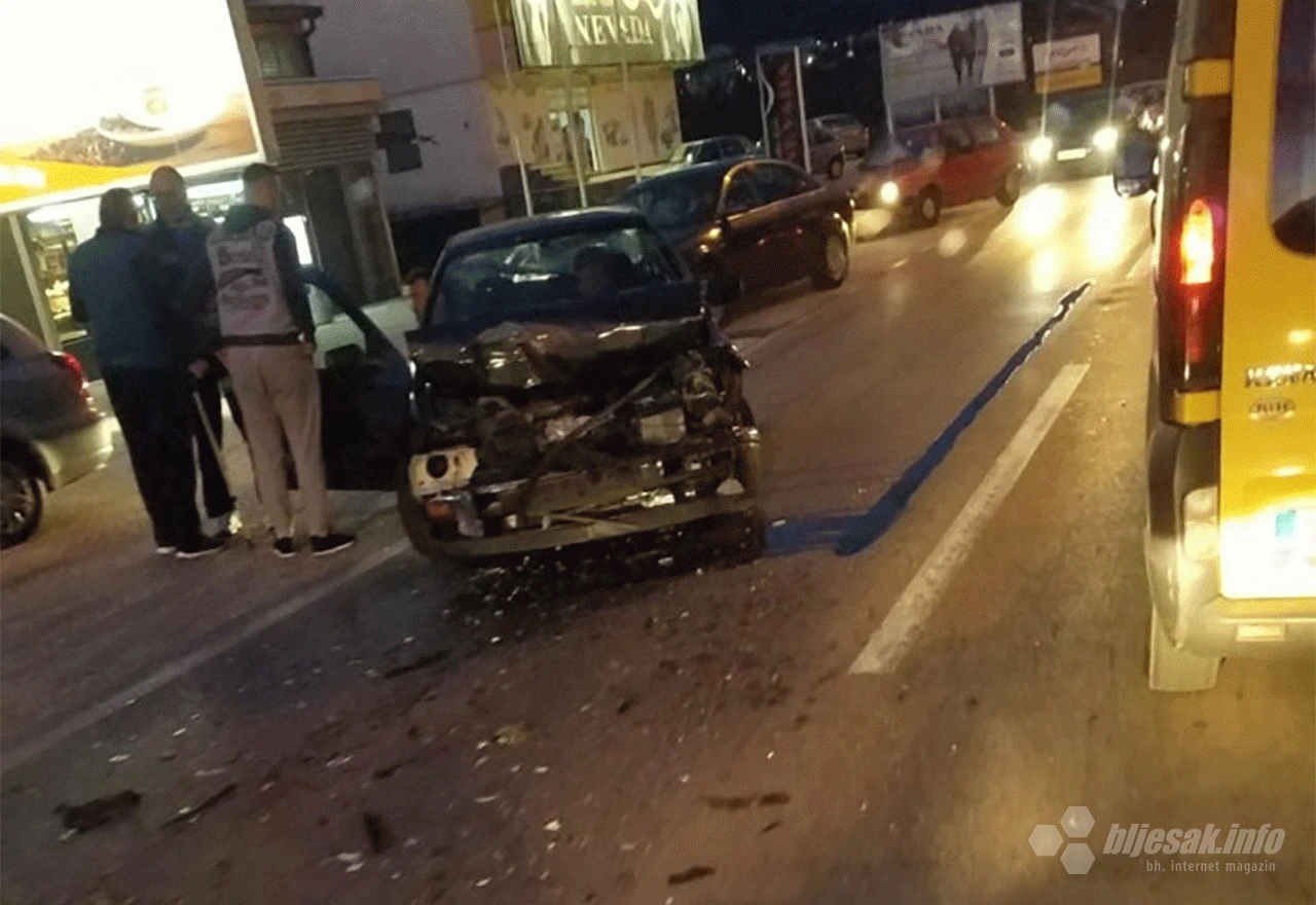 Teža prometna, dvoje ozlijeđenih