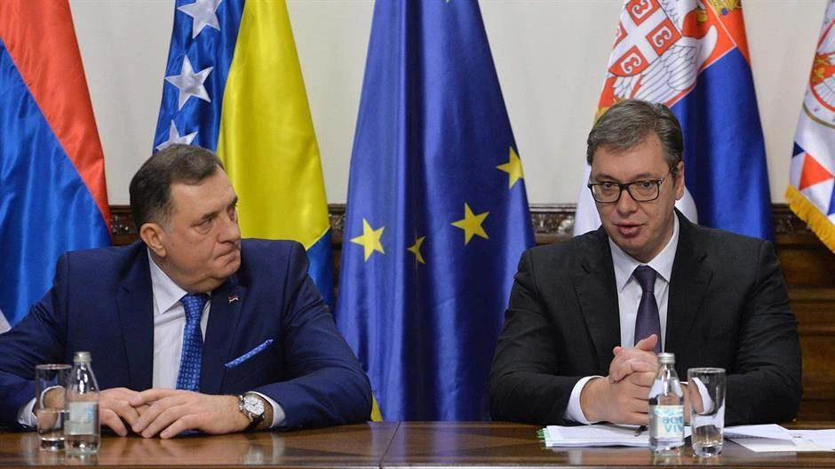 Iznenadni sastanak Dodika i Vučića u Beogradu