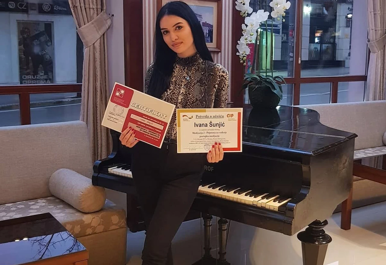 Ona je jedna od najmlađih medijatora u BiH i dolazi iz Mostara