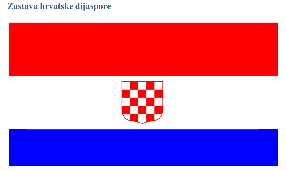 Hrvatska dijaspora izabrala zastavu i grb